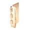 Prime-Line 2-3/4 in. Door Lock Steel Brass-Plated Flip-Action Door Lock U 9887 - alternate 1